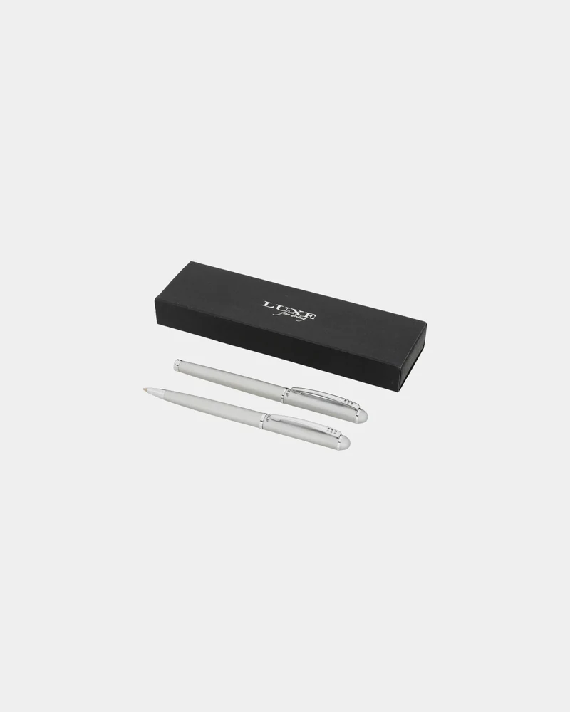 Parure stylo à bille et roller à personnaliser