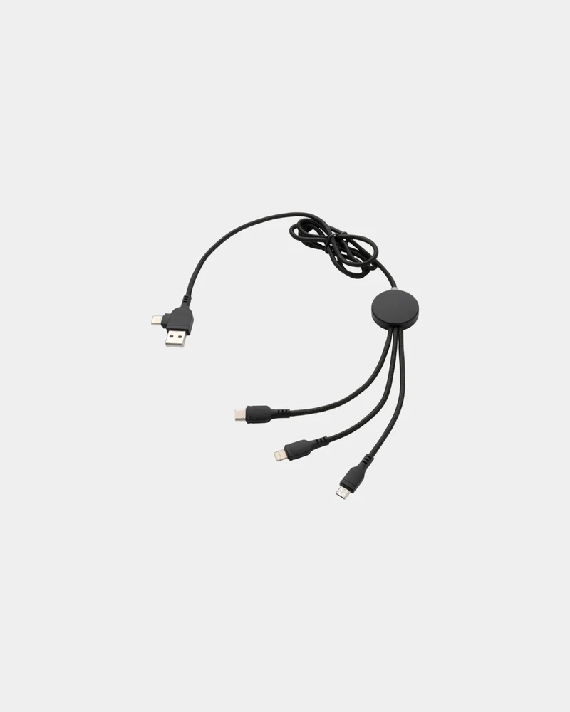 Câble 6 en 1 lumineux à personnaliser