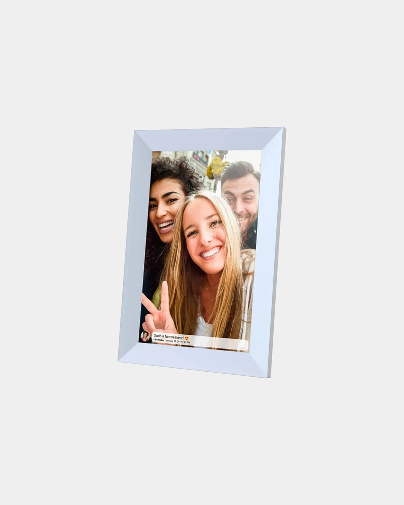 Cadre photo numérique 10" éco à personnaliser