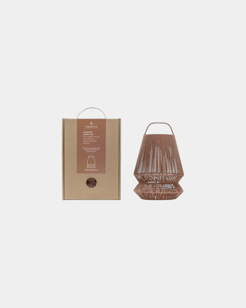 Abat jour portable recyclé à personnaliser