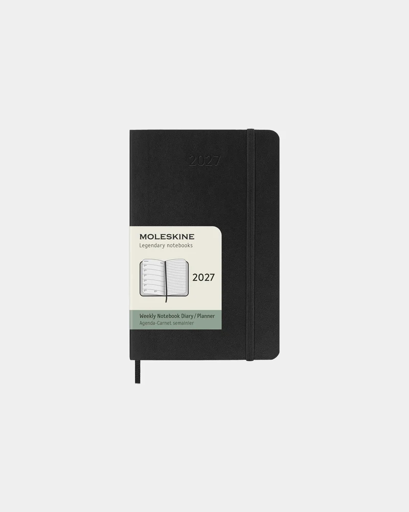 Agenda de poche hebdomadaire Moleskine à personnaliser