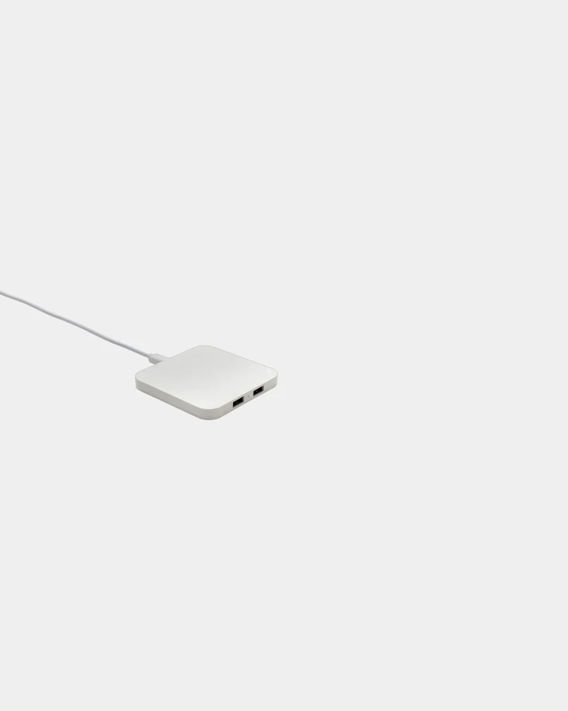Chargeur sans fil 10W en ABS recyclé à personnaliser