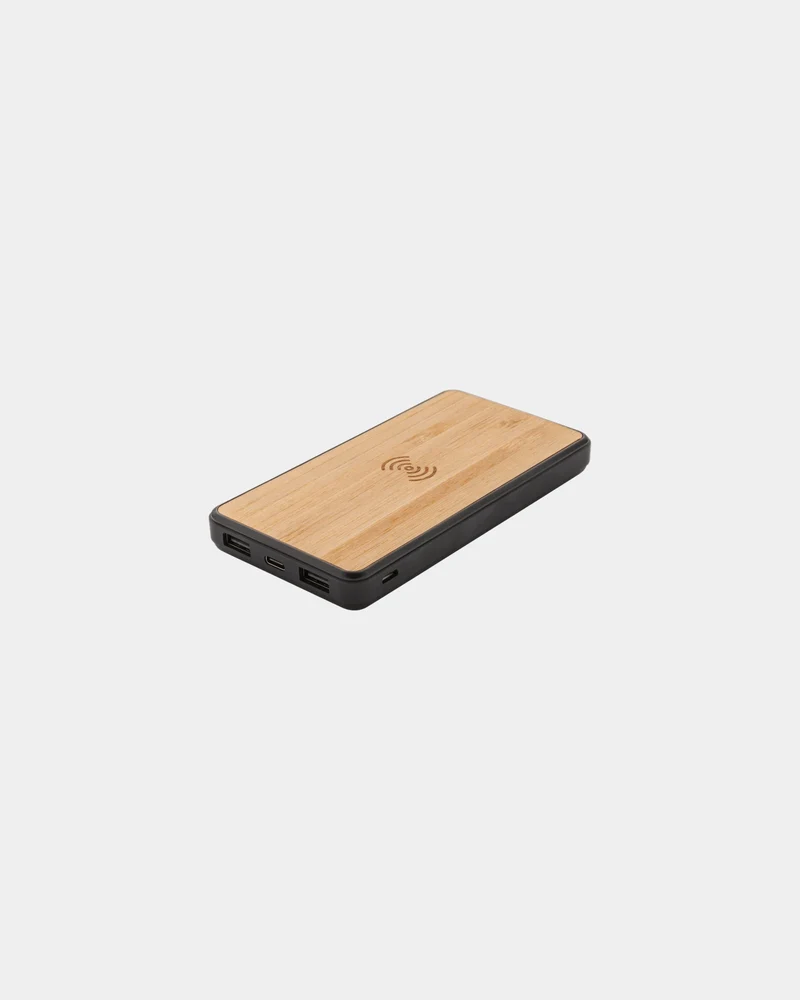 Batterie de secours 8000mAh en plastique recyclé à personnaliser