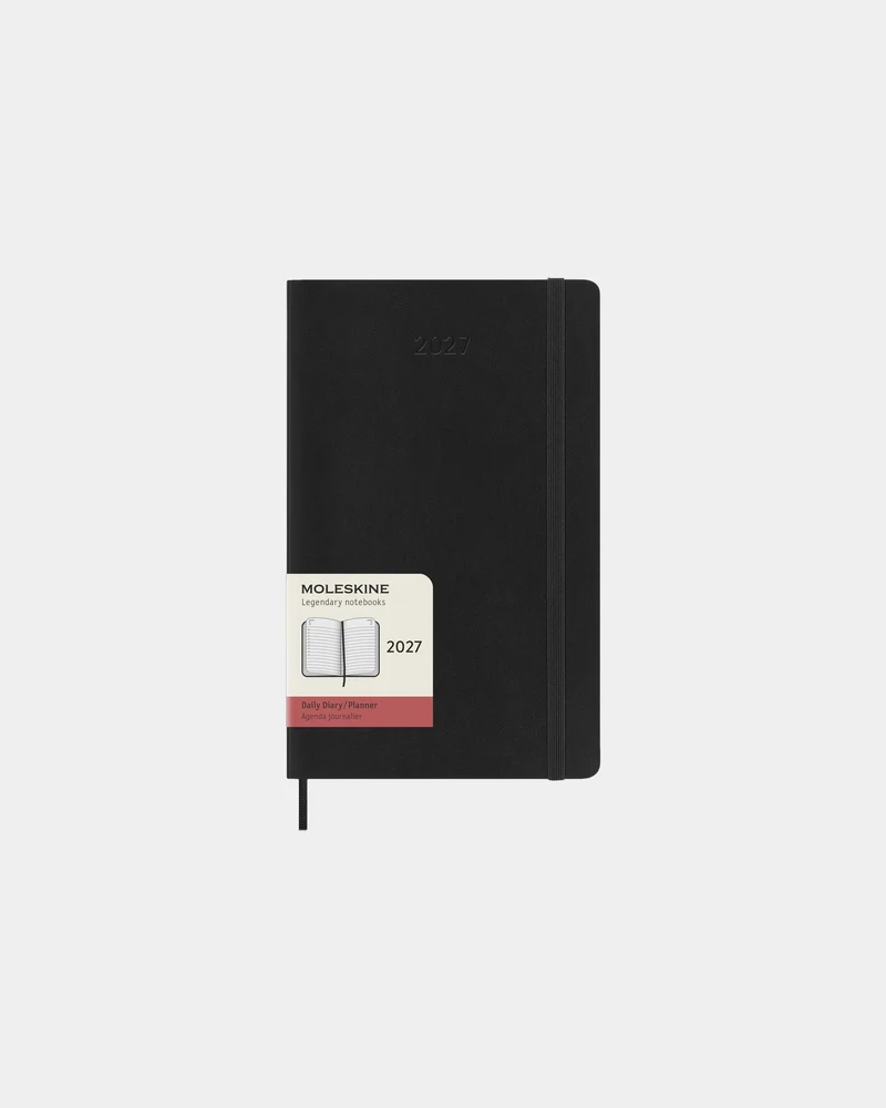 Agenda quotidien Moleskine 12 mois à personnaliser