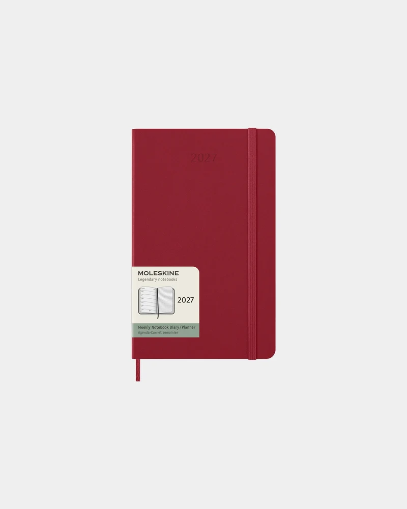 Agenda hebdomadaire Moleskine à personnaliser