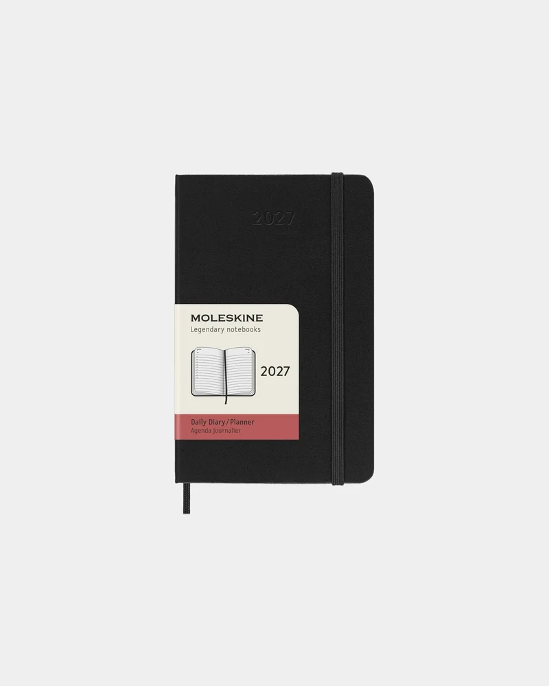 Agenda de poche quotidien Moleskine 12 mois à personnaliser