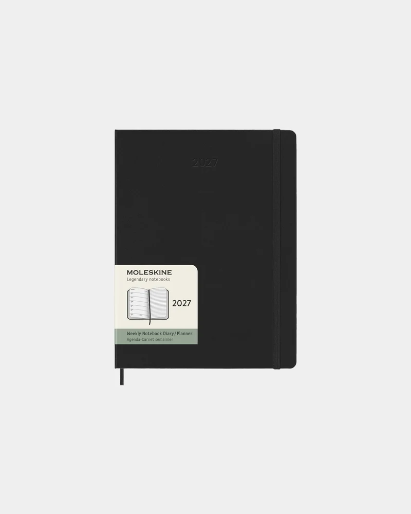 Agenda XL hebdomadaire Moleskine à personnaliser