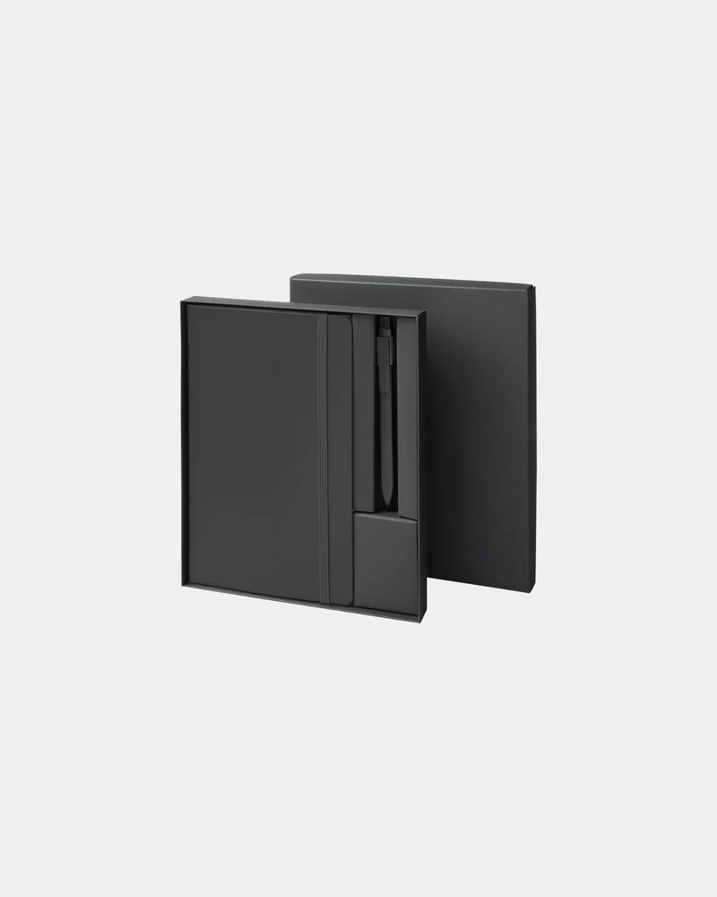 Coffret cadeau Moleskine avec cahier A5 et stylo à personnaliser