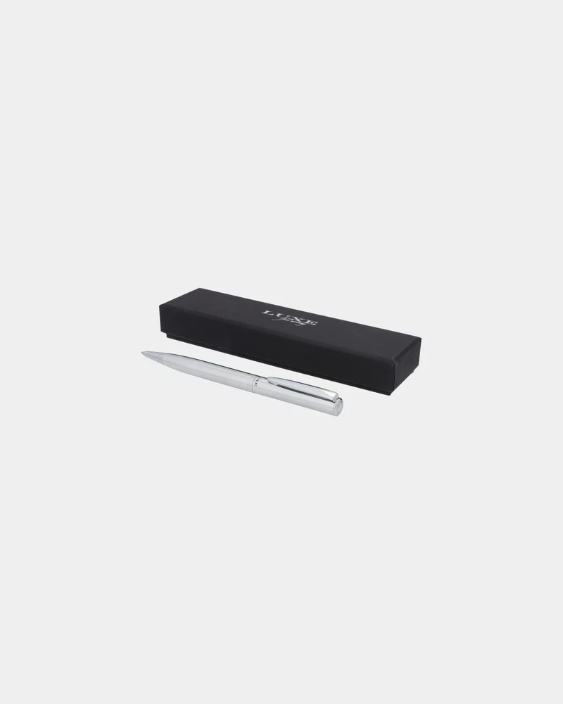 Stylo bille métal argent à personnaliser