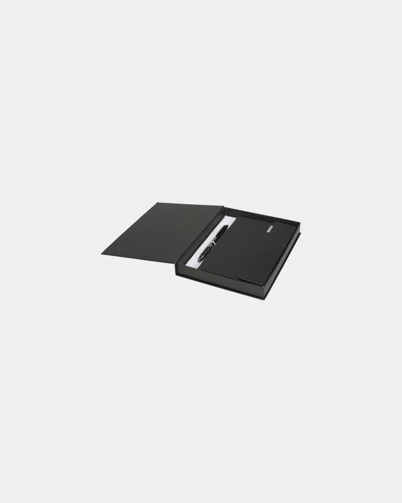 Coffret cadeau avec carnet PU thermo à personnaliser