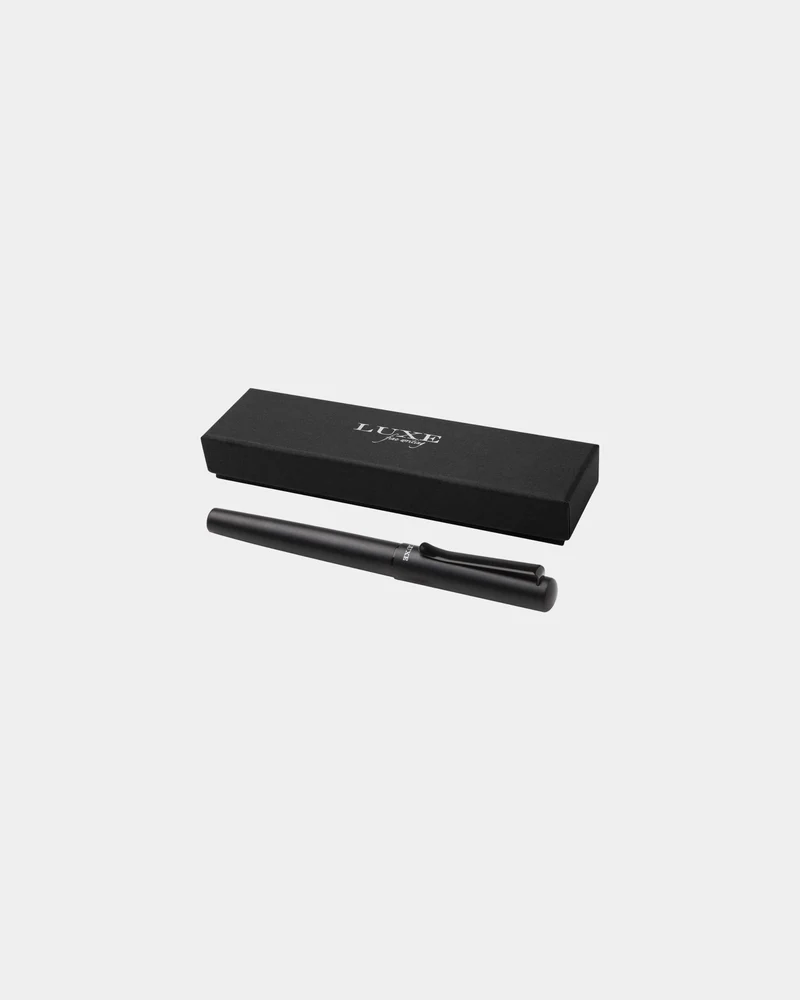 Stylo plume aluminium recyclé Lucetta à personnaliser