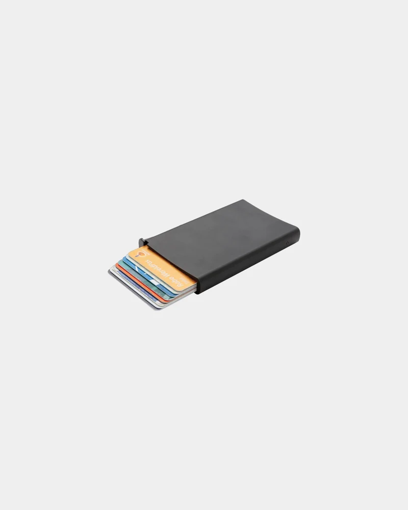 Porte-cartes aluminium anti-RFID à personnaliser