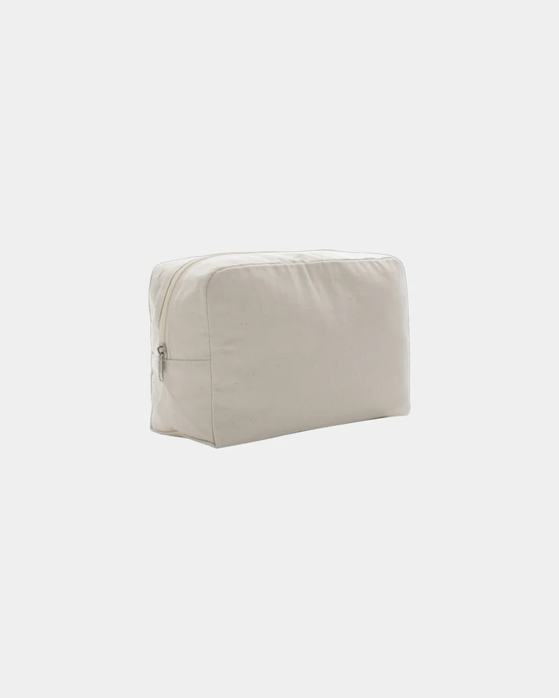 Trousse de toilette toile recyclée Aware™ à personnaliser