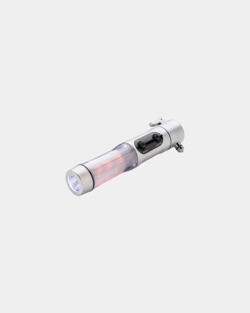 Lampe de secours argentée à personnaliser