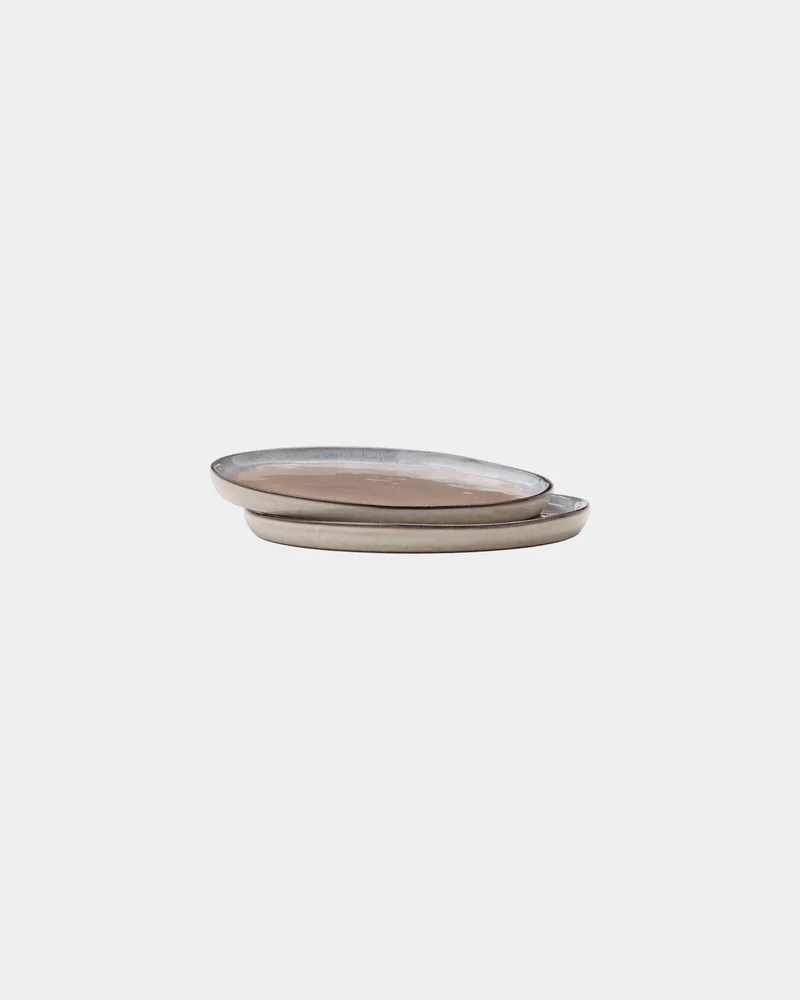 Set de 2 assiettes en grès Vinga Nomimono à personnaliser