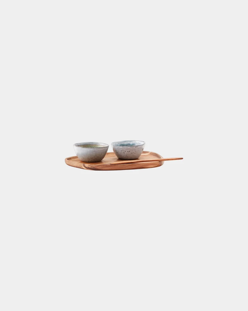 Set à tapas en grès Vinga Nomimono à personnaliser