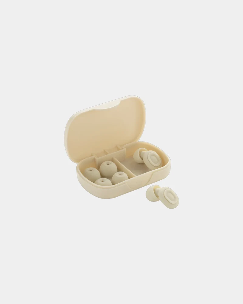 Bouchons d'oreille silicone recyclé Sereva à personnaliser