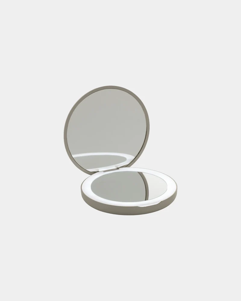 Miroir maquillage LED recyclé RCS Lumora à personnaliser