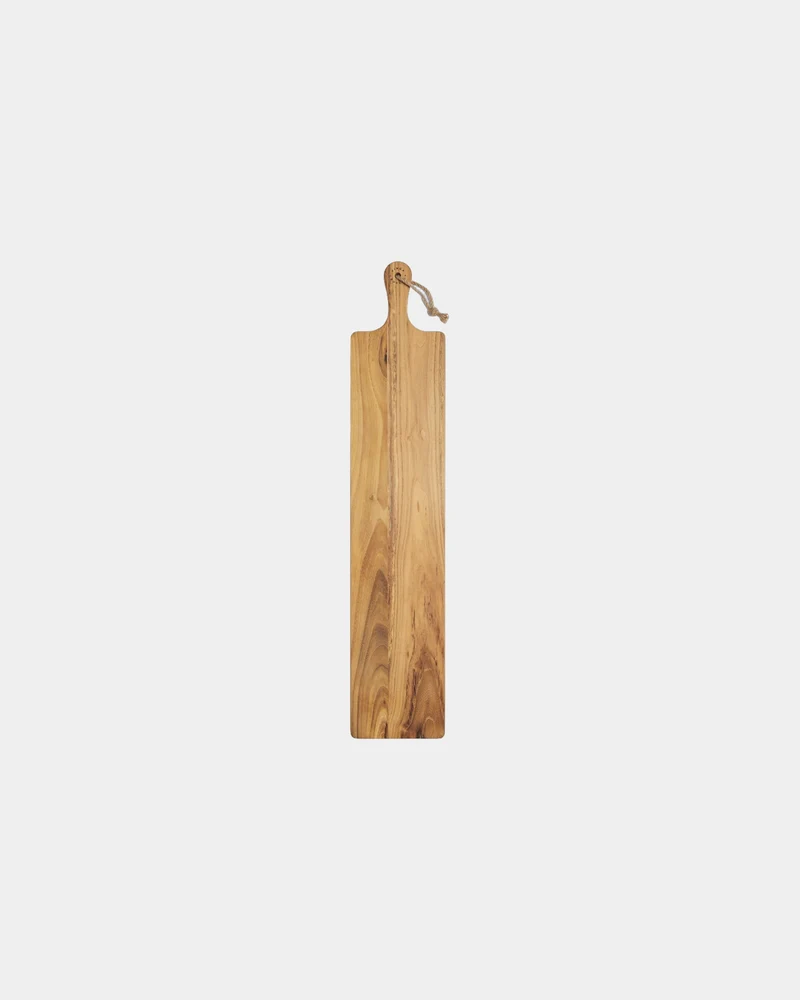 Planche de service teck Vinga Buscot 75 cm à personnaliser