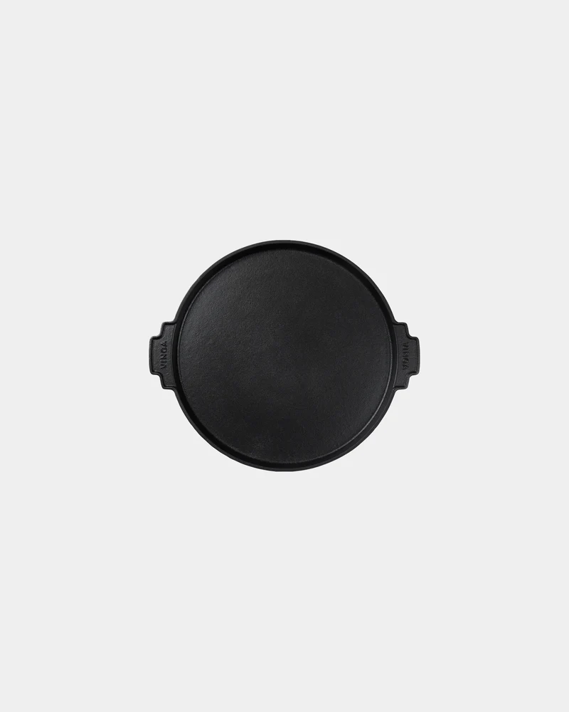 Plancha ronde 30 cm Vinga Monte Ardoise à personnaliser