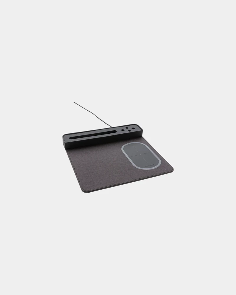 Tapis de souris technique avec chargeur sans fil à personnaliser
