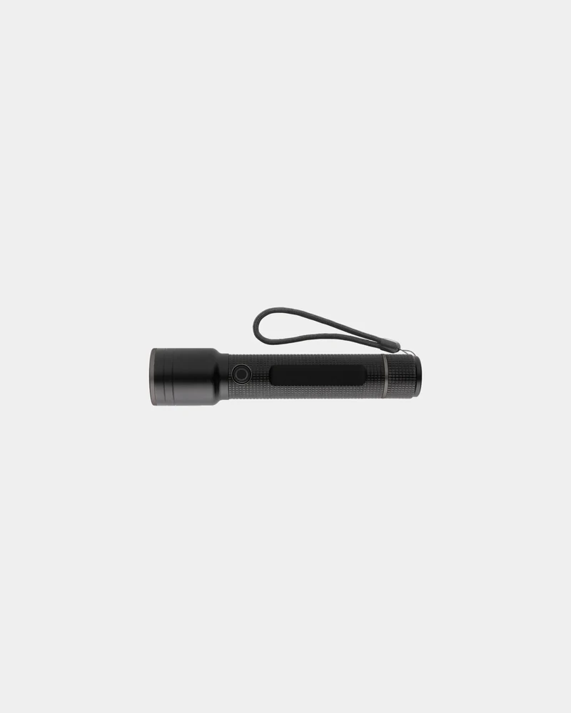 Lampe torche aluminium recyclé 10W à personnaliser