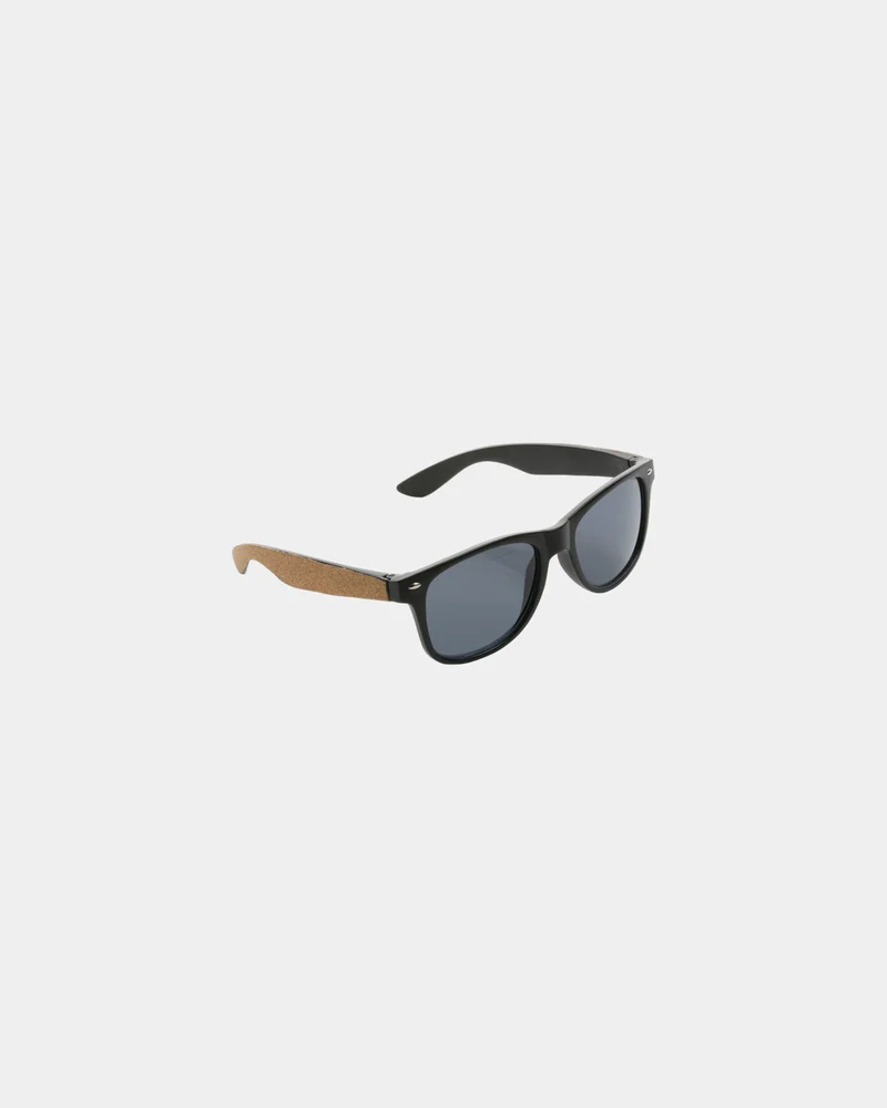 Lunettes de soleil PC recyclé GRS avec liège à personnaliser