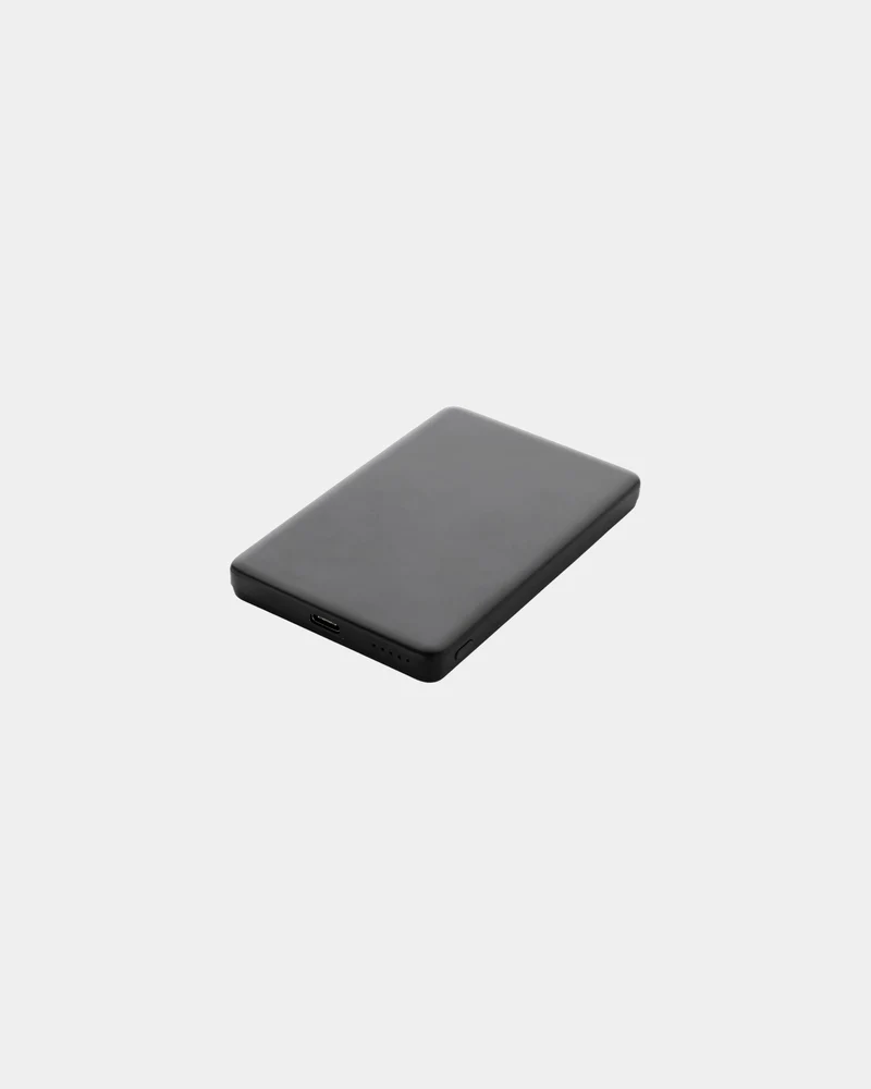 Powerbank aluminium recyclé 5000mAh à personnaliser