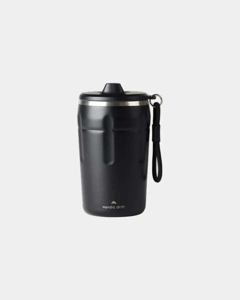 Tasse à café étanche acier recyclé 350ml à personnaliser