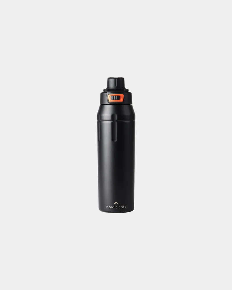 Bouteille isotherme acier recyclé Nordic Drift Trail à personnaliser