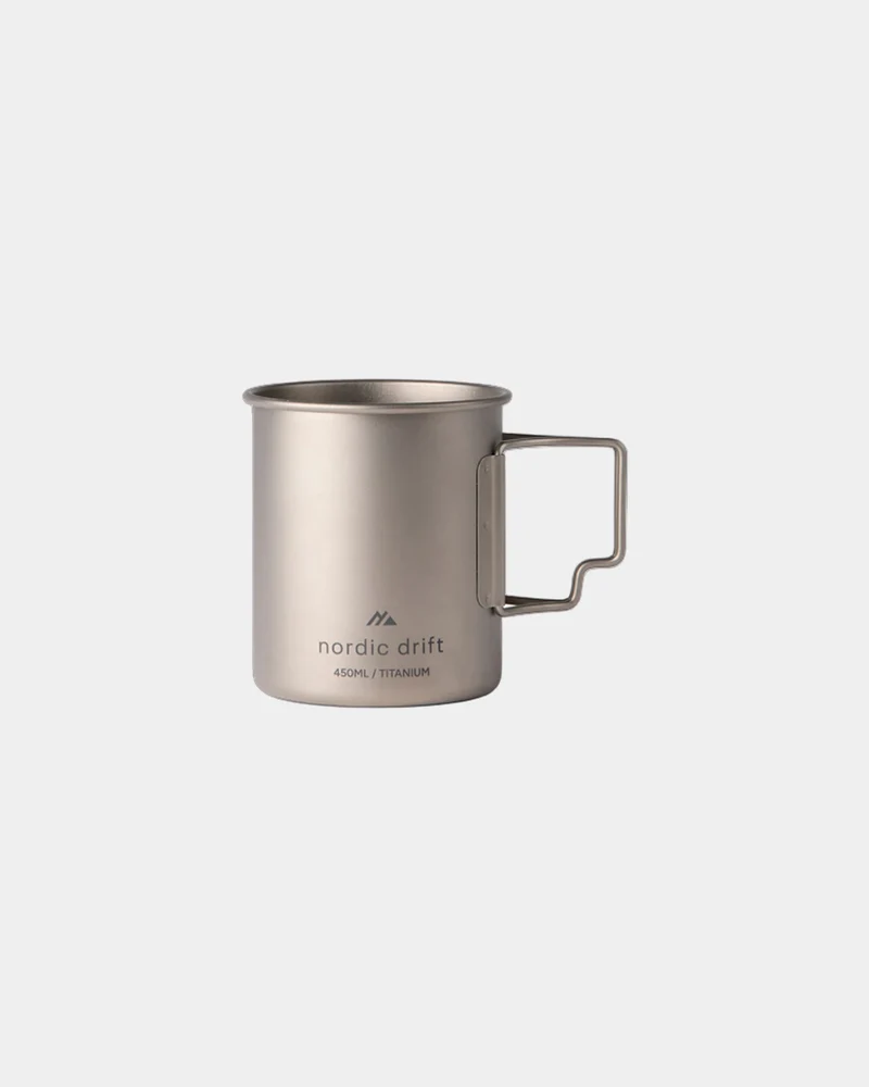 Tasse titane 450 ml à personnaliser