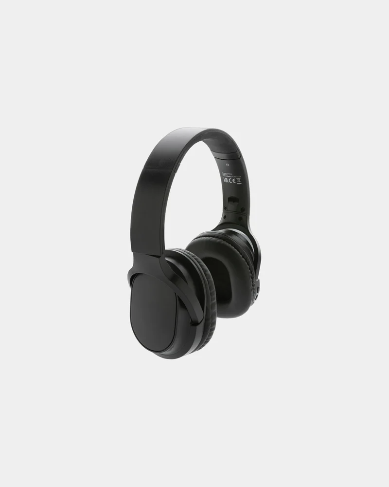 Casque audio en plastique recyclé RCS Elite à personnaliser