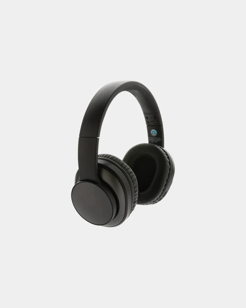 Casque audio aluminium recyclé Terra RCS à personnaliser