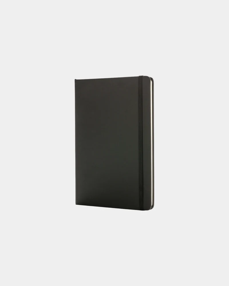 Carnet de notes PU noir A5 à personnaliser