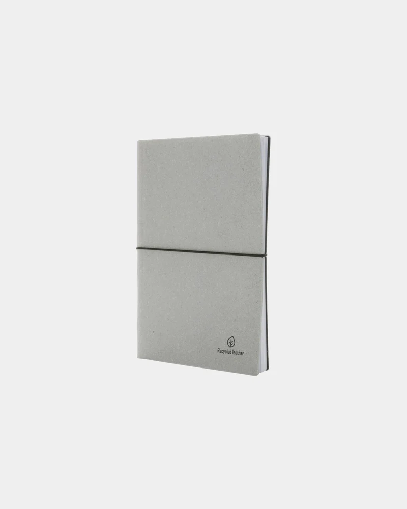 Carnet de notes A5 cuir recyclé à personnaliser