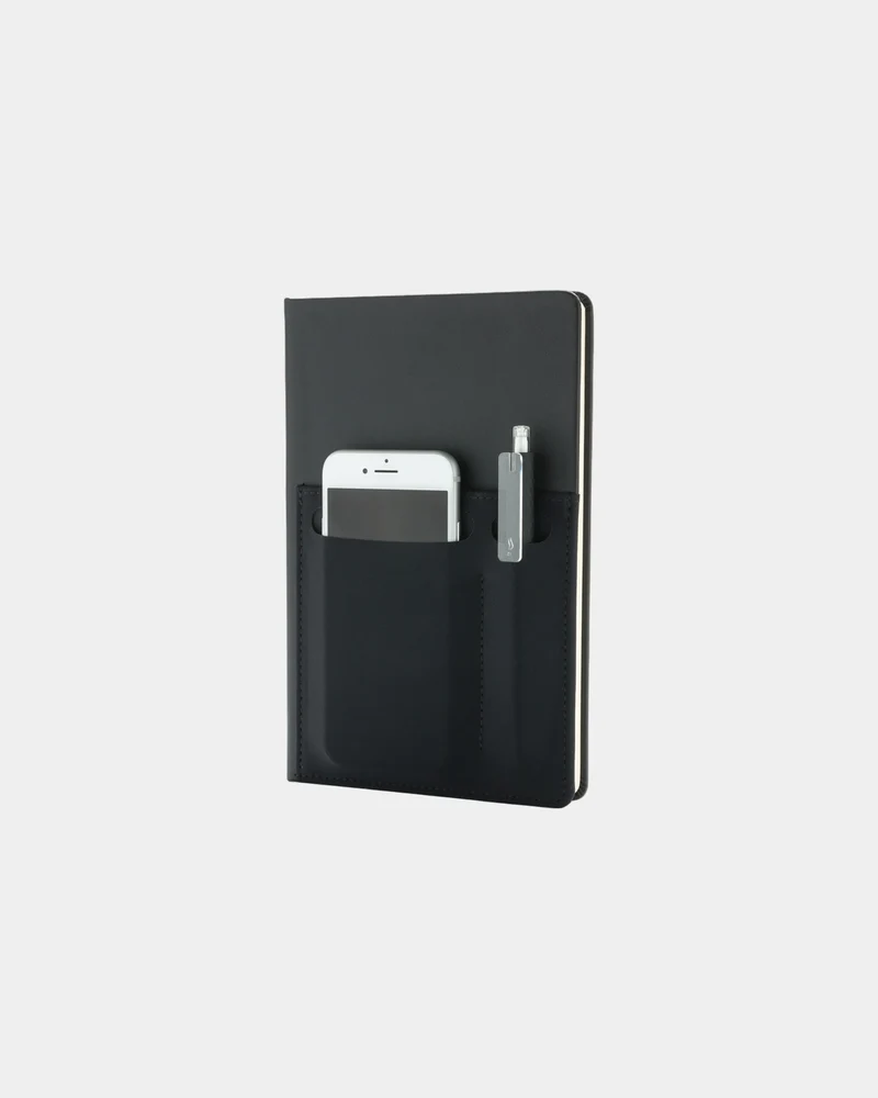 Carnet de notes A5 PU avec pochettes à personnaliser