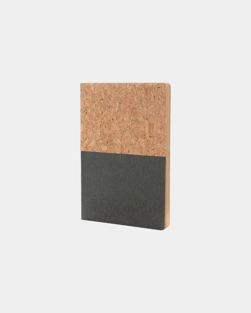 Carnet A5 liège et kraft à personnaliser