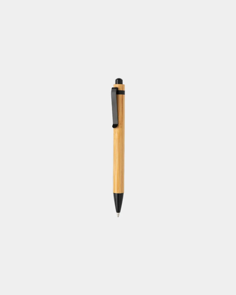 Stylo à bille en bambou à personnaliser