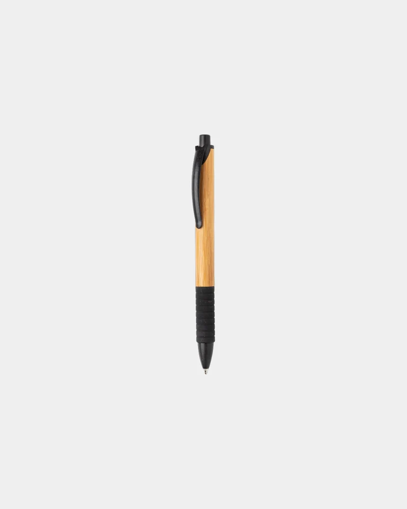 Stylo en bambou et paille de blé à personnaliser