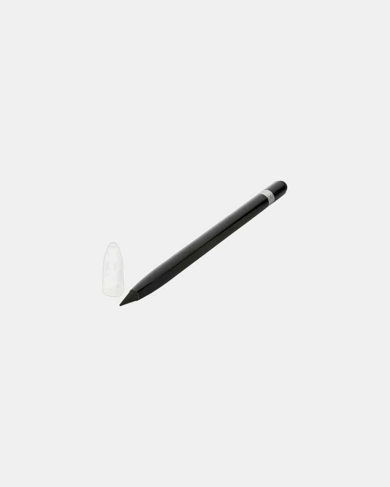 Crayon infini aluminium avec gomme à personnaliser