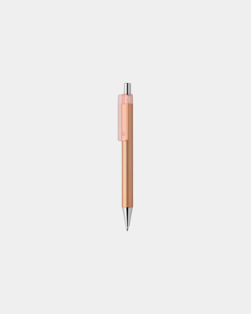 Stylo à bille finition métallique à personnaliser