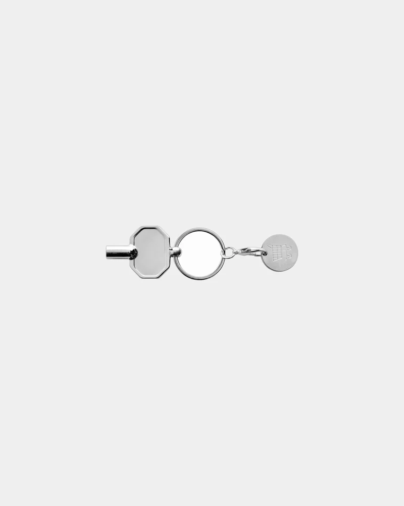 Porte-clés en alliage de zinc recyclé à personnaliser