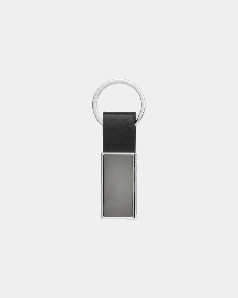 Porte-clés luxe en PU recyclé à personnaliser
