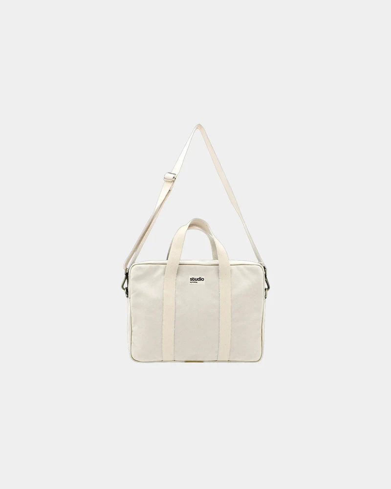 Sac ordinateur coton bio Studio by Hindbag Luis à personnaliser