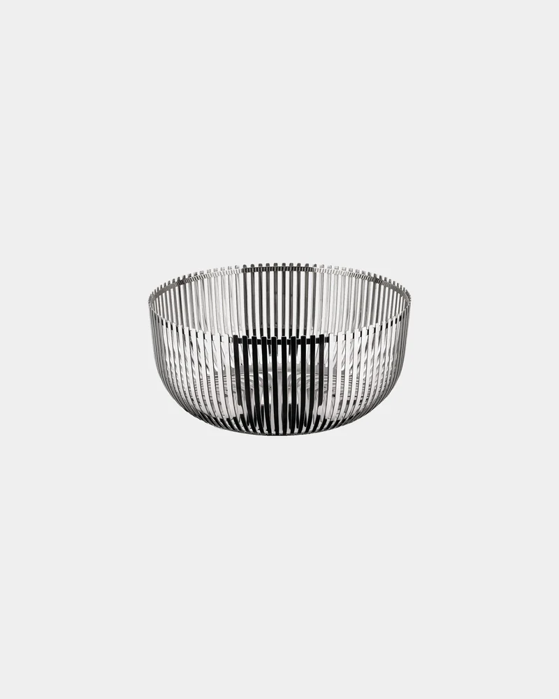 Porte-fruits inox Alessi Pierre Charpin 24 cm à personnaliser