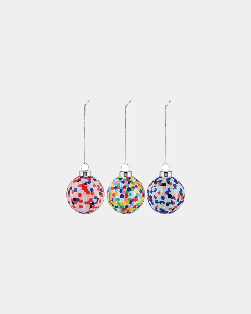 Boules de Noël verre soufflé Alessi Proust à personnaliser