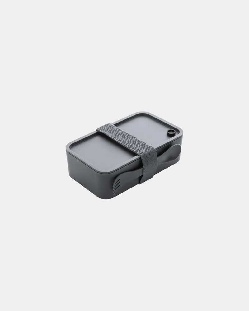 Boîte à lunch PP 0,8L avec cuillère-fourchette à personnaliser