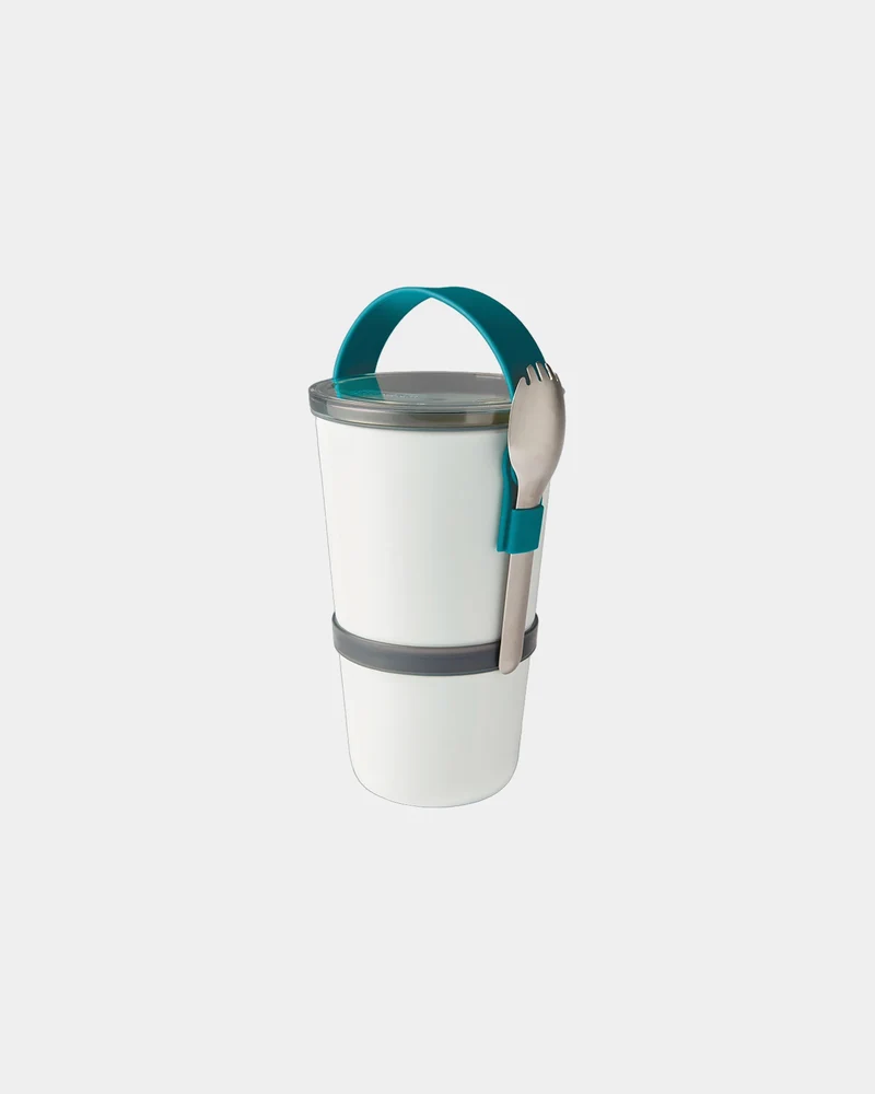 Conteneur à lunch PP Tritan Black + Blum à personnaliser