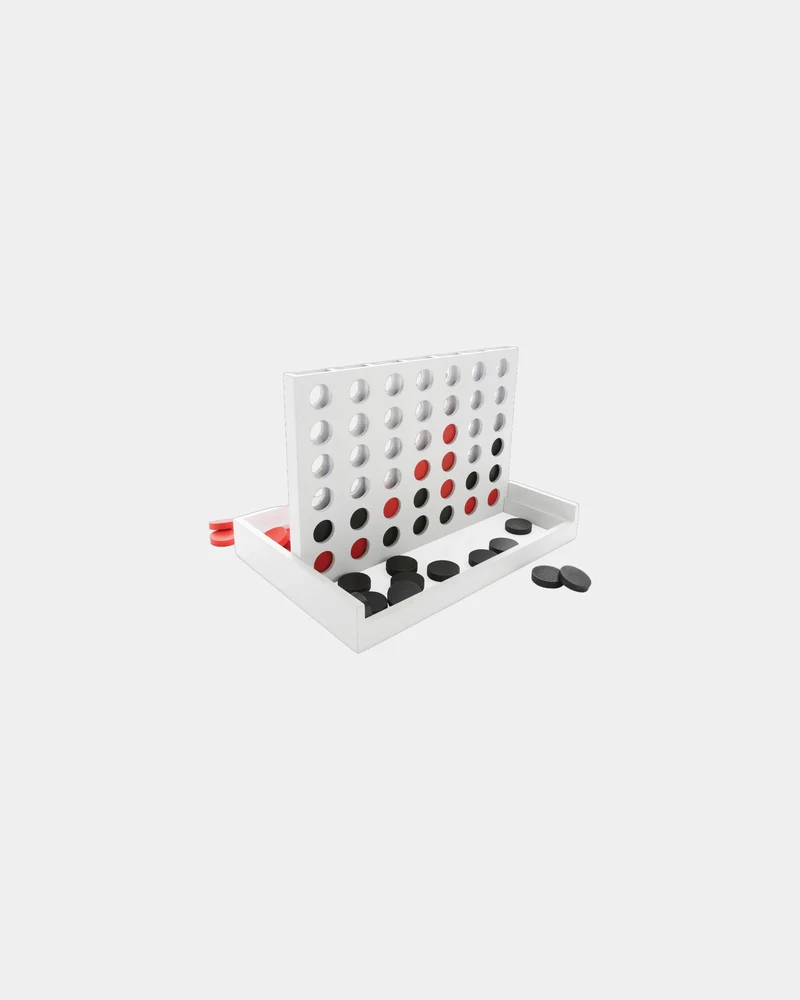 Jeu de Puissance 4 en bois à personnaliser