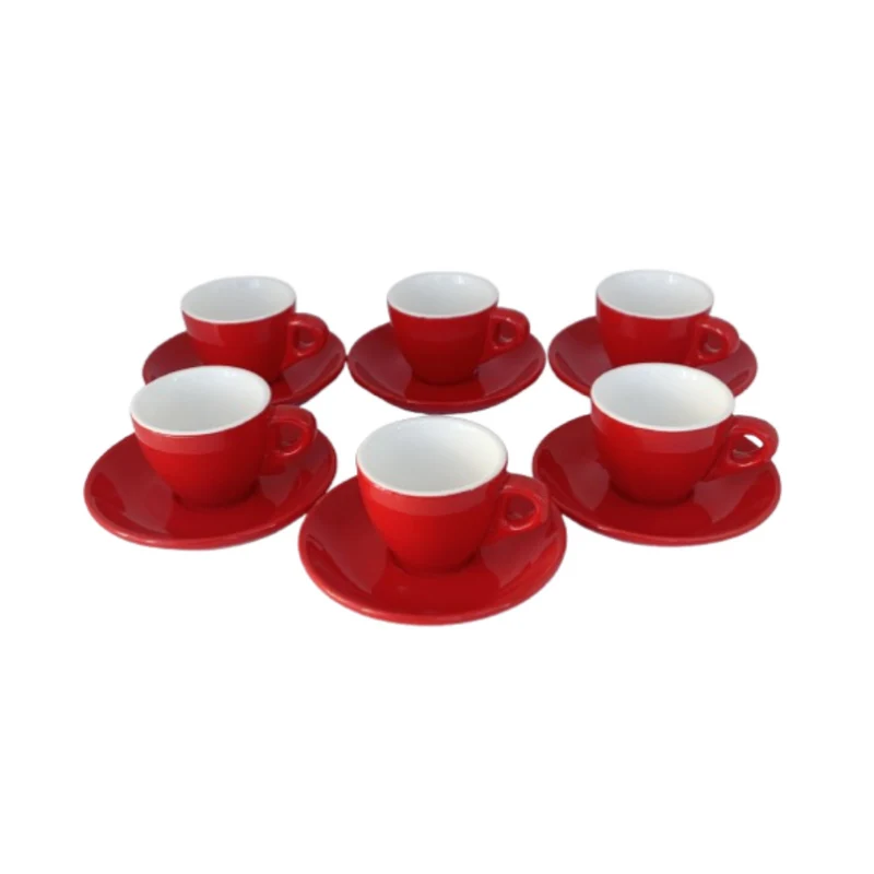 Tasses à Espresso rouges